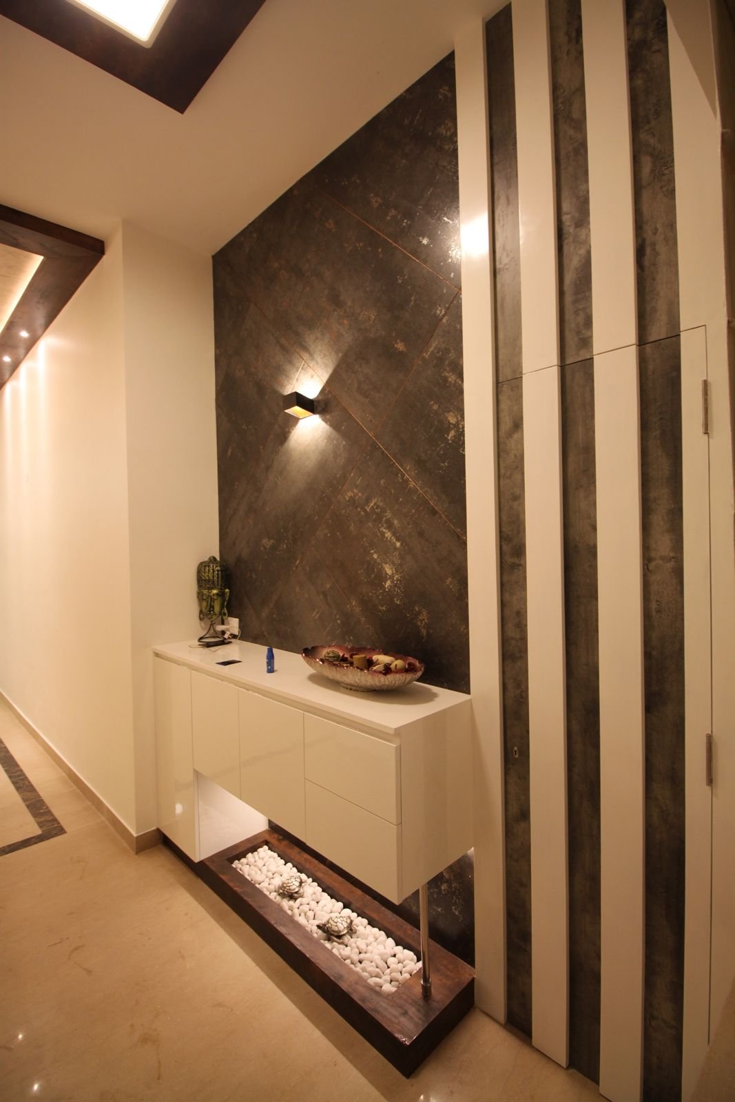 hiding a door using interior design ideas